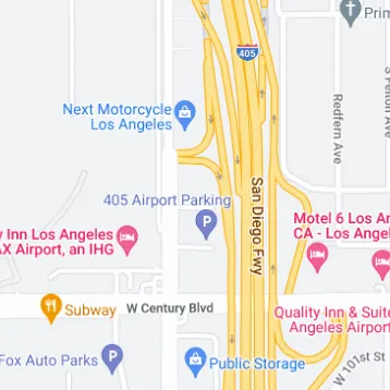 Los Angeles Airport Parking 405 Airport Parking - Self Park - Indoor - Inglewood