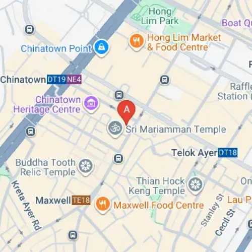 Masjid Jamae Chulia Mosque Car Parking Spaces