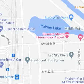 Miami Airport Parking Staybridge Suites - Valet - Uncovered - Miami