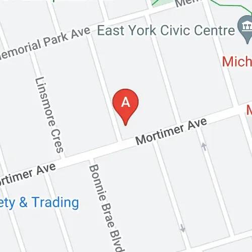Mortimer Ave, East York, On M4j 2g7, Canada, East York Car Park