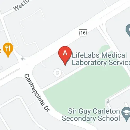 Nepean medical Centre, Ottawa Car Park