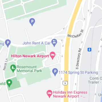 Newark Liberty Airport Parking Hilton Newark Airport - Self Park - Uncovered - Elizabeth