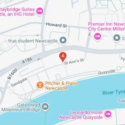Newcastle upon Tyne NE1 3DX, United Kingdom