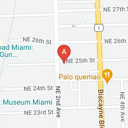 Northeast 25th Street, Miami Car Park 