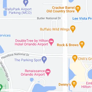 Orlando Airport Parking Doubletree By Hilton Hotel Orlando Airport - Valet - Uncovered - Orlando