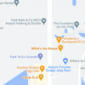 Orlando Airport Parking Economy Parking Mco - Valet - Uncovered - Orlando