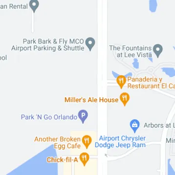 Orlando Airport Parking Park 'n Go - Self Park - Uncovered - Orlando