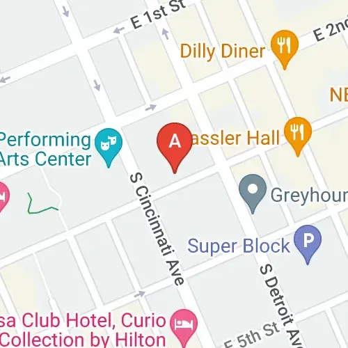 Book or Rent Car Parking Near Me in 401 S Cheyenne Ave, Tulsa 253892875