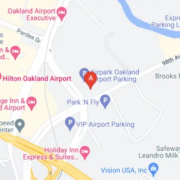 Parking, Garages And Car Spaces For Rent - Airpark Oakland Airport Parking - Uncovered Valet-assist