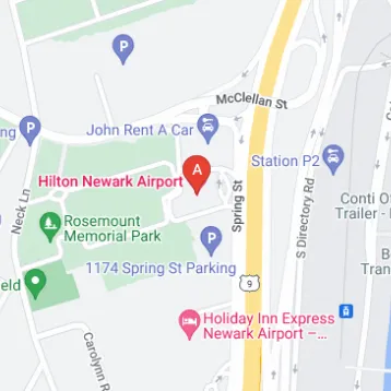 Parking, Garages And Car Spaces For Rent - Hilton Newark Airport - Rooftop Self Park