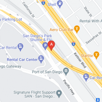 Parking, Garages And Car Spaces For Rent - San Diego's Park Shuttle & Fly - Lot B, Oversized Vehicles - Uncovered Self Park
