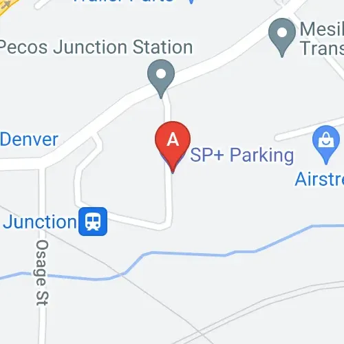 Pecos Junction Station, Denver Car Park