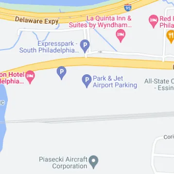 Philadelphia Airport Parking Park & Jet - Self Park - Uncovered - Essington
