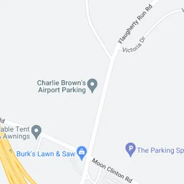 Pittsburgh Airport Parking Charlie Brown's Airport Parking - Valet - Uncovered - Coraopolis