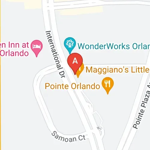 Pointe Orlando Garage, Orlando Car Park