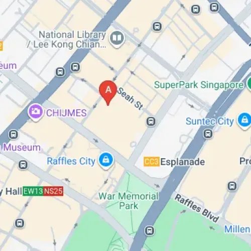 Raffles Hotel Car Parking Spaces