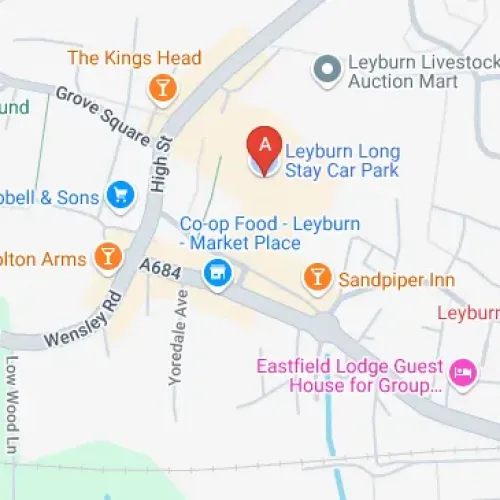 Rear of The Golden Lion hotel, Market Place, Leyburn DL8 5AS, United Kingdom
