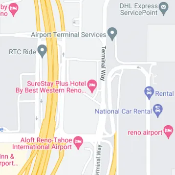 Reno-tahoe Airport Parking Surestay Plus Hotel By Best Western Reno Airport - Self Park - Uncovered - Reno