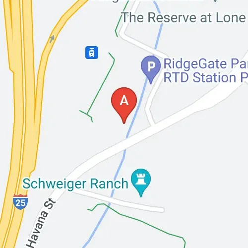 Ridgegate Parkway Station, Lone Tree Car Park