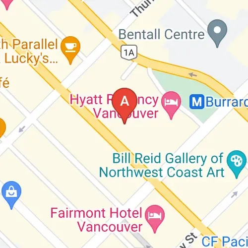 Royal Centre, Vancouver Car Park