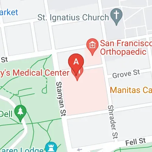 Saint Mary's Hospital Garage, San Francisco Car Park