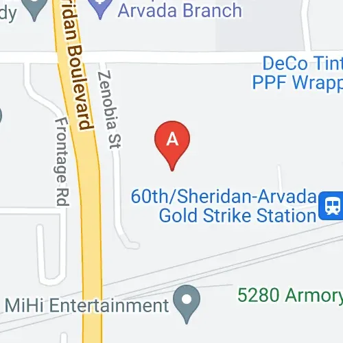 Sheridan - Arvada Gold Strike, Arvada Car Park