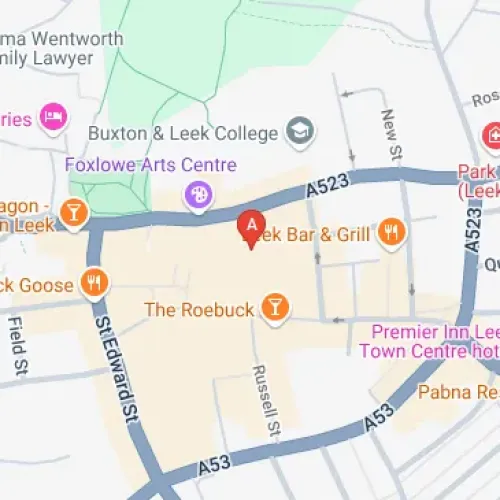 Silk St, Leek ST13 6DS, United Kingdom