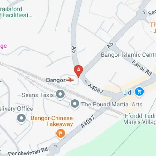 Station, Station Rd, Bangor LL57 1LZ, United Kingdom