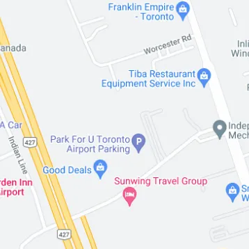 Toronto Pearson International Airport Parking Park For U - Valet - Curbside - Etobicoke