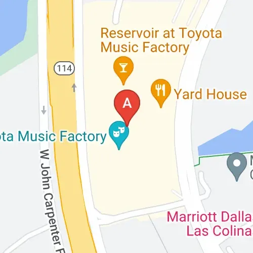 Toyota Music Factory, Irving Car Park