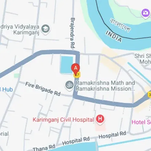 V9C6+4F8, Town, Kali Bari Rd, Karimganj, Assam 788710, India
