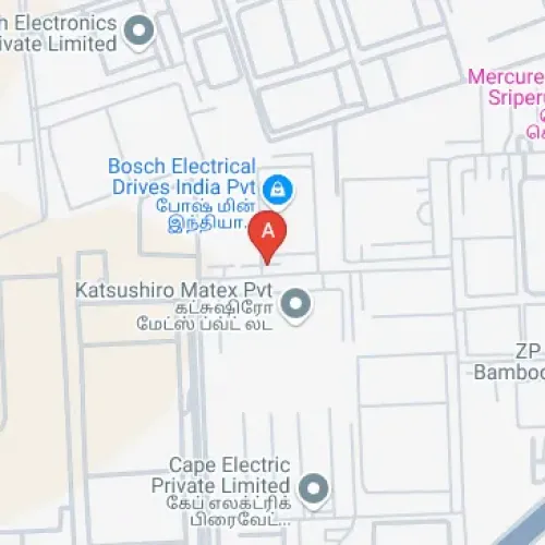 VW3P+3F, Oragadam Industrial Corridor, Oragadam, Tamil Nadu 631604, India