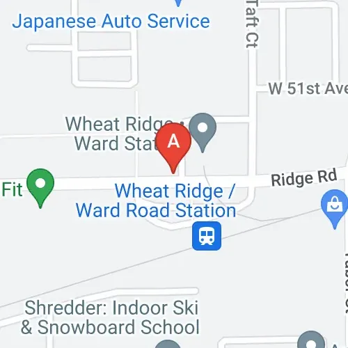 Wheat Ridge & Ward Road Station, Wheat Ridge Car Park