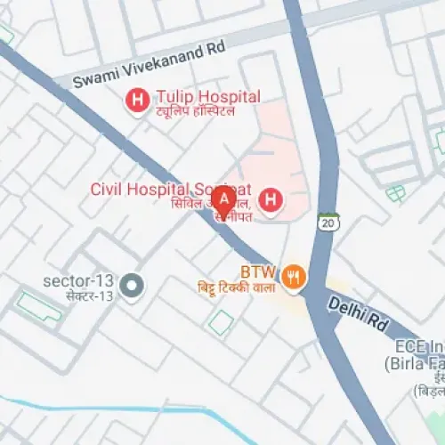 X2QP+W8J, SH 11, Sector 14, Sonipat, Haryana 131304, India