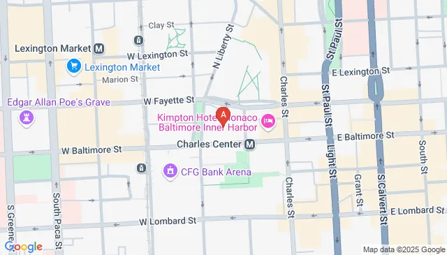 101 W Fayette St, Baltimore, MD 21201, United States 101 W Fayette St, Baltimore, MD 21201, United States