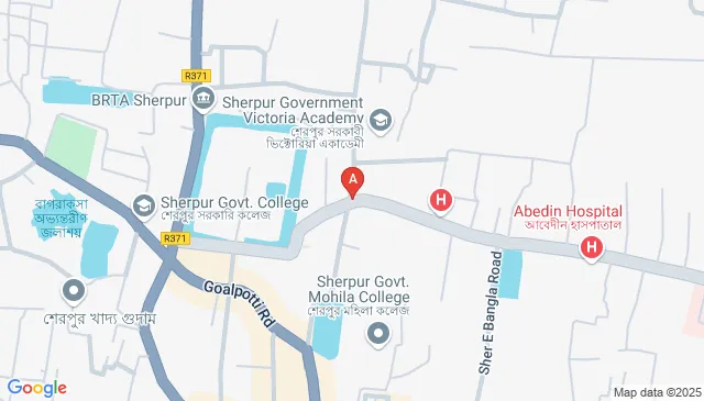 22C8+3X6, Sherpur, Bangladesh