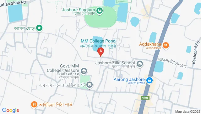 5663+H6W, Laldighi Rd, Jashore, Bangladesh