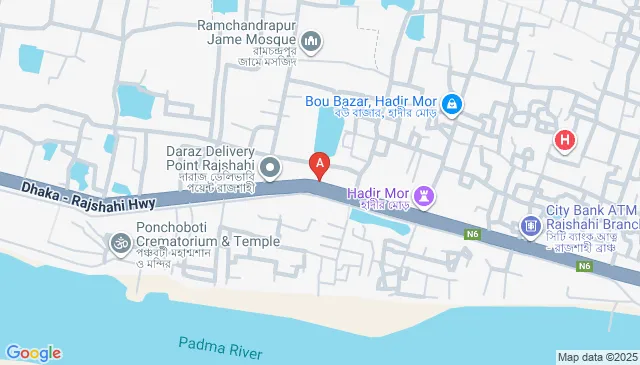 9J68+P2R, Saheb Bazar Rd, Rajshahi, Bangladesh