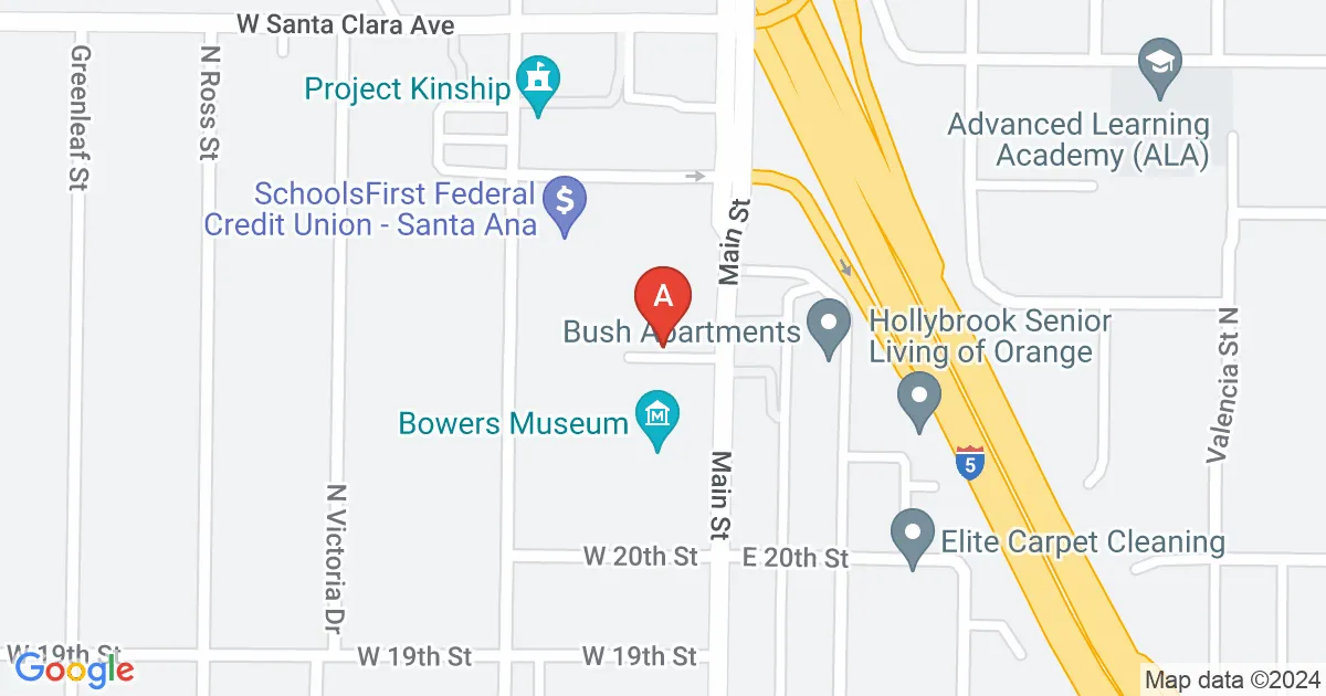 Bowers Museum, Santa Ana Car Park
