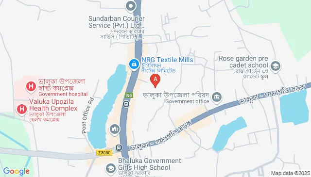 C94Q+V2V, Bhaluka, Bangladesh