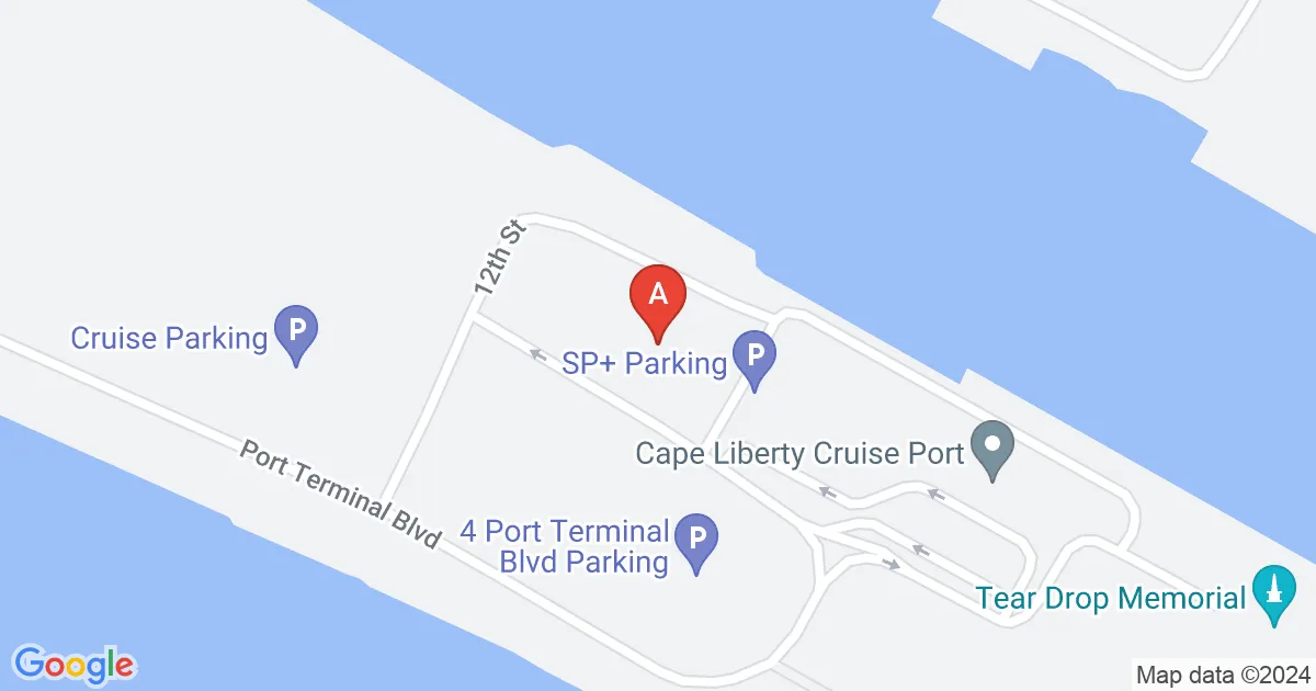 Cape Liberty Cruise Port Garage, Bayonne Car Park