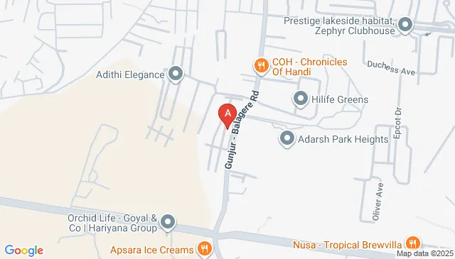 Covered car parking available with CC camera. Varthur Sarjapur road at Gunjur Village