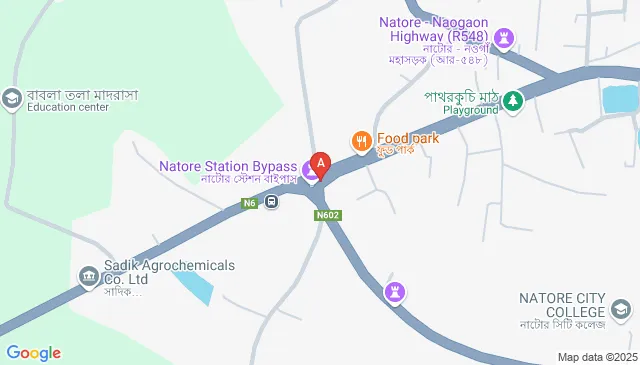CX44+JWP, City Entry/Exit, Natore, Bangladesh