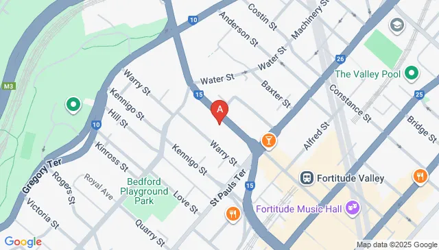 Fortitude Valley. Secure Parking Close To Train Station And Hospital