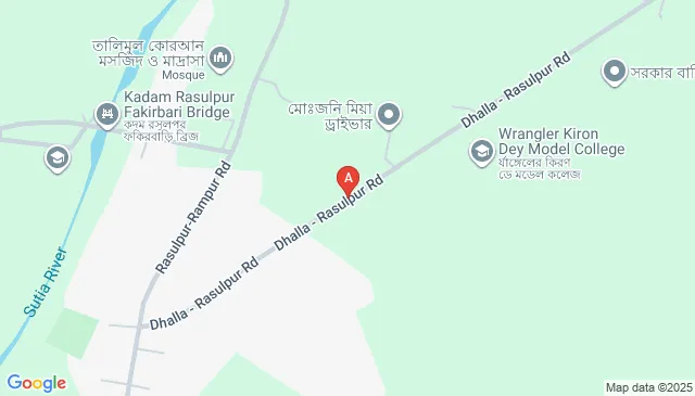 GF8C+RF7, 1 No. Rasulpur Union, Bangladesh