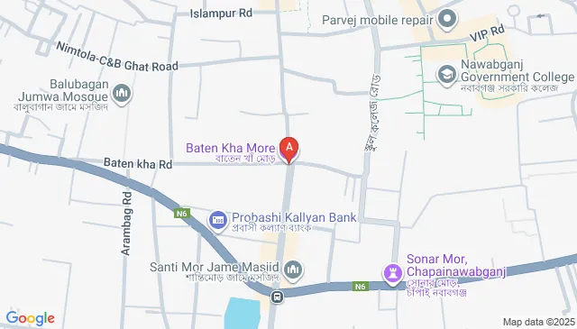 H7VC+266, Chapai Nawabganj, Bangladesh