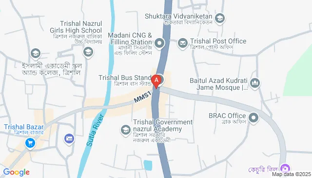 H9MV+3VH, Dhaka - Mymensingh Hwy, Trishal, Bangladesh