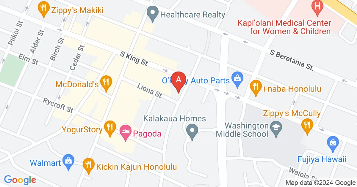 Kaheka Professional Center, Honolulu Car Park
