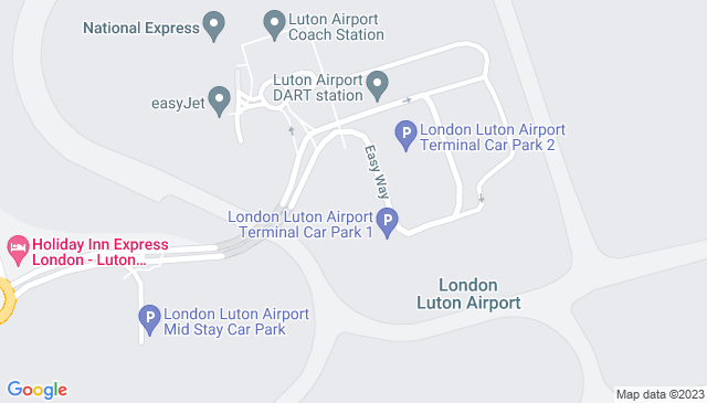 London Luton Airport Terminal Car Park 1 www.parkingcupid.com
