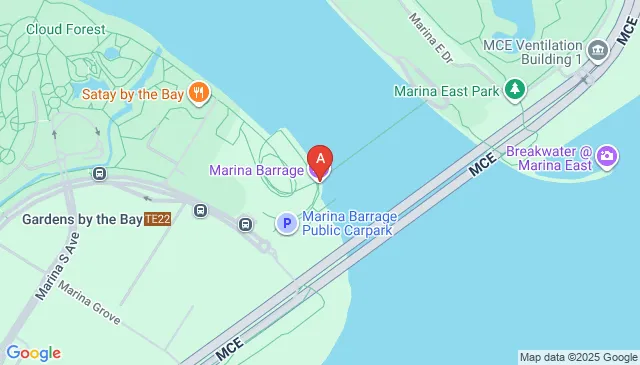 Marina Barrage Car Parking Spaces